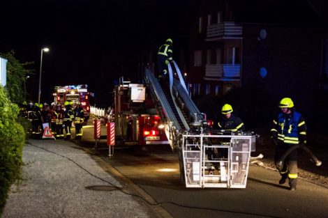 Feuerwehren proben Zusammenarbeit</br>Grenzübergreifende Übung bei Firma Harting