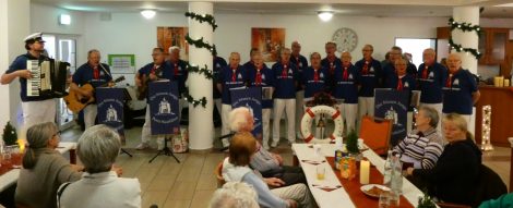 Shanty Chor sorgt für gute Stimmung</br>Adventsbasar im „Herminenhof“