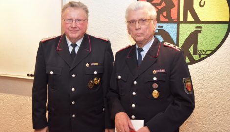 21 Einsätze für die Ortsfeuerwehr</br>Jahresversammlung mit Ehrungen und Beförderungen