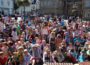 700 Kinder feiern Krengelfest auf Marktplatz</br>Erinnerung an Wirken von Dr. Bernhard Christoph Faust