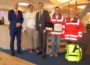 „Volksbank seit Jahrzehnten ein starker Partner“</br>Ein neuer Defibrillator für den DRK-Ortsverein