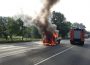 Fahrzeugbrand auf B 83