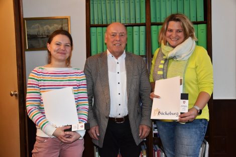 „Kleines Dankeschön der Gesellschaft“</br>Ehrenamtskarten für Nicole Klose und Sandra Krömer