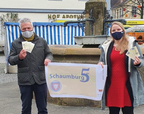 Schaumburg 5er:</br>Geld verschenken – Kaufkraft bleibt in Schaumburg