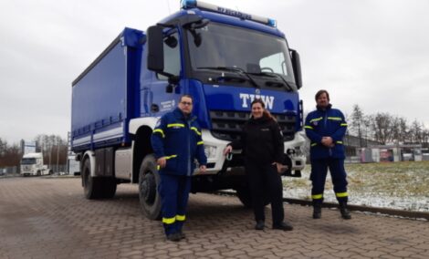 THW-Ortsverband:</br>Einweisungsfahrt mit neuem „Heros Bückeburg 38/43“ durch Schaumburg