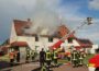 Großbrand in Haste