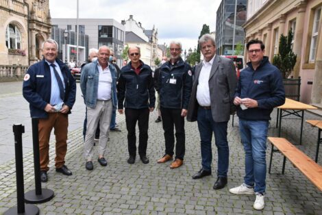Peter Kohlmann: „Arm frei“ </br>Sonderimpfaktion auf dem Marktplatz ein voller Erfolg