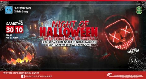 Halloween-Night im Rathaussaal </br>Zombies und Monster dürfen endlich wieder raus!