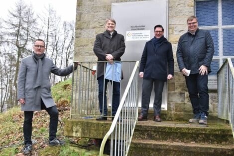 Erneuerung der Leitung zur Hirschkuppe </br>Stadtwerke investieren viel Geld in Qualität der Wasserversorgung