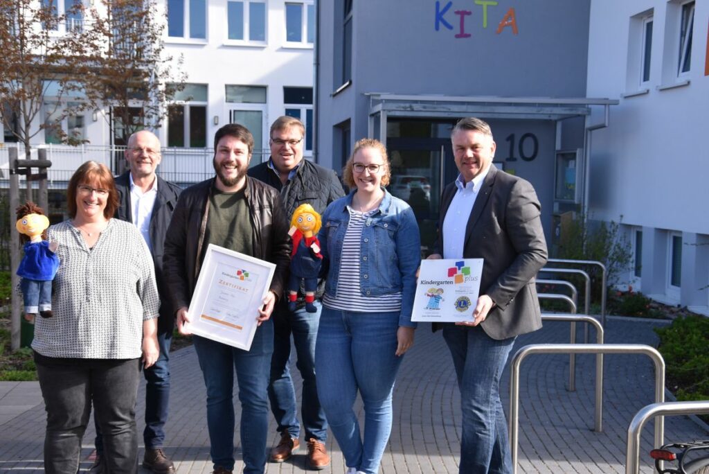 Förderprojekt „Kindergarten-Plus“ Lions Club übergibt Julianen-KiTa
