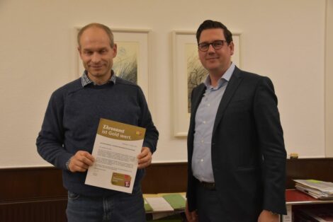 Ehrenamtskarte für Felix Wells