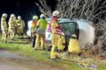 Feuerwehr übt Vorgehen bei Verkehrsunfall