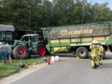 Zusammenstoß zwischen Trecker und Dampflok „Else“
