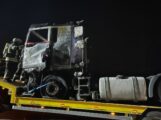 Nachlöscharbeiten für Feuerwehr