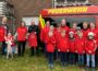 Pullover und Poloshirts für die „Feuerameisen“