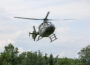 Kommando Hubschrauber informiert über bevorstehende Hubschrauberlandungen