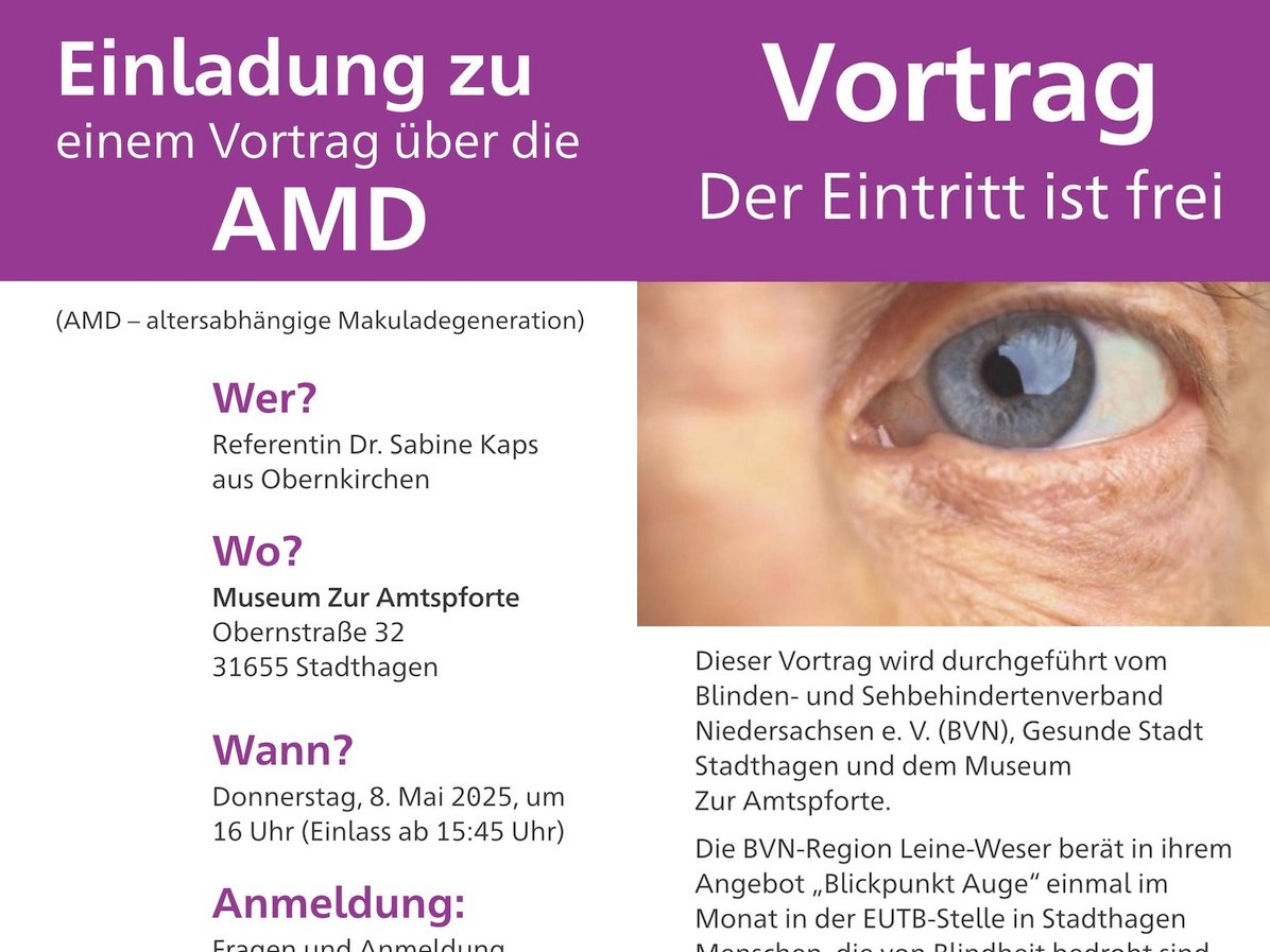 Beratungsmobil bringt Unterstützung für sehbehinderte Menschen nach Bückeburg