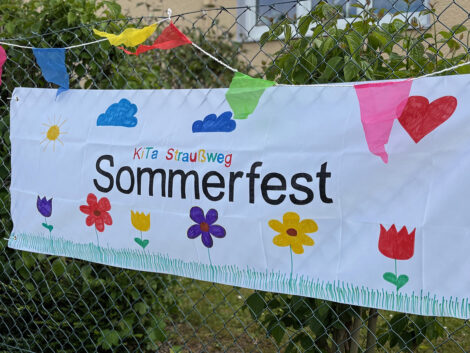 Sommerfest der KiTa Straußweg: Ein gelungener Tag für die ganze Familie