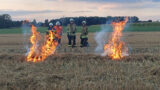 Ortsfeuerwehr Vehlen übt unter Realbedingungen 