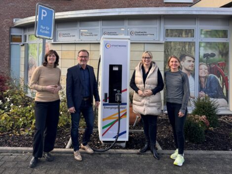 Marja-Liisa  Völlers besucht die Stadtwerke Schaumburg-Lippe