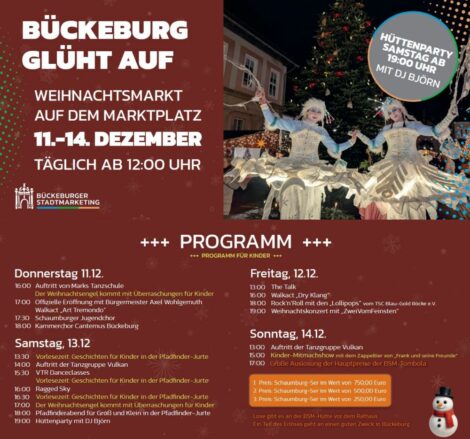 Zauberhafte Tage auf dem Marktplatz: Weihnachtsfreude für Groß und Klein