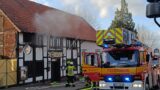 Starke Verrauchung durch Gebäudebrand in Obernkirchen