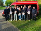 Werkfeuerwehr Ardagh Glass freut sich über Beförderungen von Feuerwehrleuten