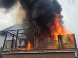 Feuerwehren verhindert Gebäudebrand in der Theodor-Heuss-Straße