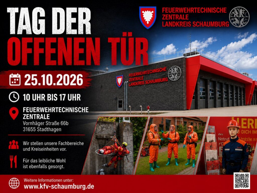 Tag der offenen Tür der Feuerwehrtechnischen Zentrale Stadthagen